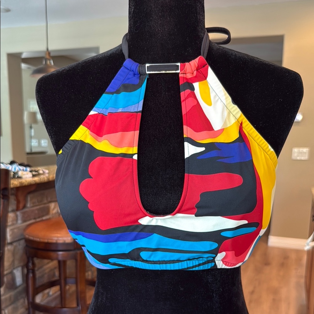 Venus Colorful Halter Bikini Top